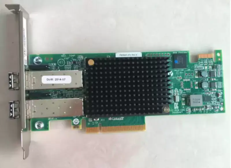 Emulex LPE16002 Tarjeta HBA de canal de fibra de 16 GB y doble puerto placa base industrial