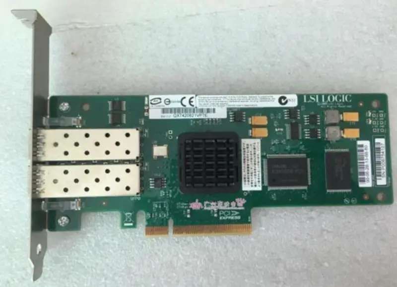 Tarjeta LSI Logic LSI7204EP Dual-Port 4Gb Fibre Channel PCI-e x8 HBA