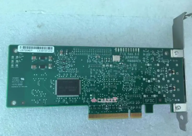 Tarjeta LSI Logic LSI7204EP Dual-Port 4Gb Fibre Channel PCI-e x8 HBA