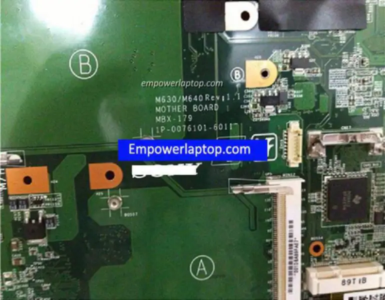 Placa base Sony MBX-179 M630 M640 1P-0076101-6011