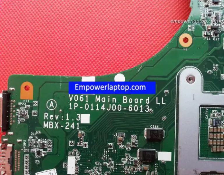 Placa base Sony VPCCB MBX-241 V061 1P-0114J00-6013 A1871105A A1848535A
