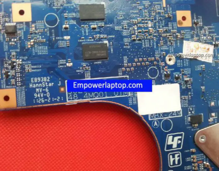 Placa base Sony MBX-249 MBX-249 A1829664A 48.4MQ01.01M N12M-GS2-S-A1