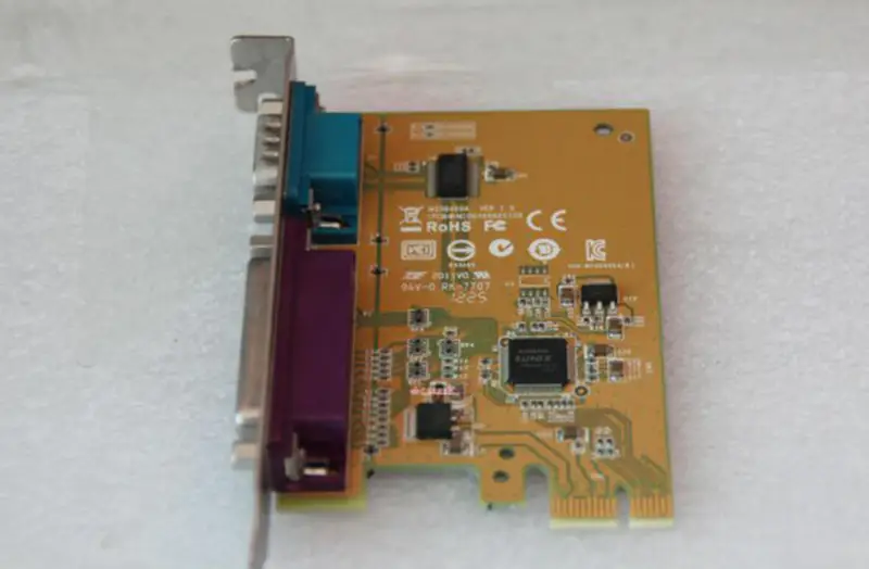 Tarjeta madre Sunix MIO6469A Serial Parallel PCI-e RS232 LPT1