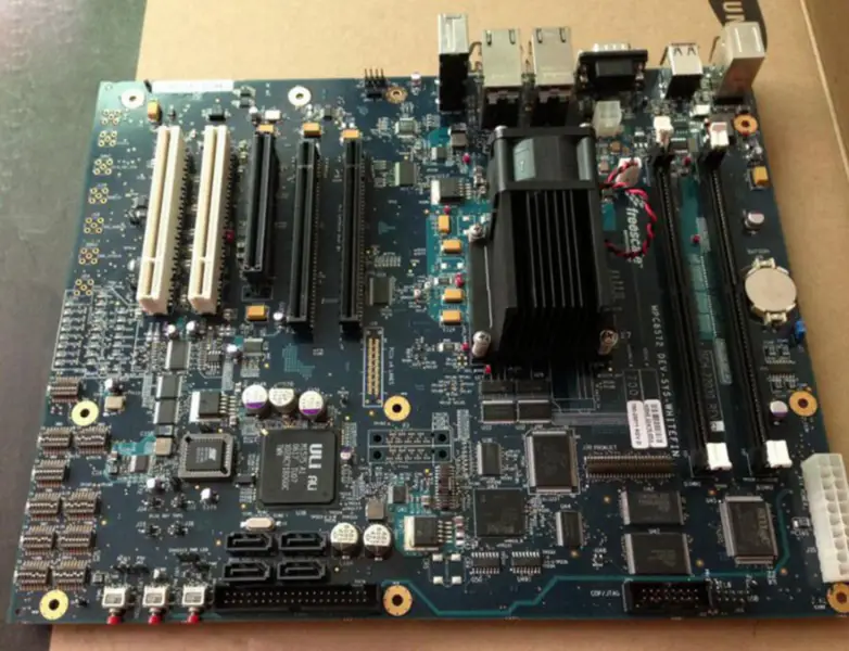 Placa base MPC8572DS de Freescale Semiconductor