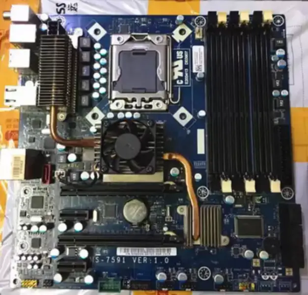 MS-7591 APTO PARA Dell PARA Alienware Aurora MOTHERBOARD LGA1366 X58 MAINBOARD