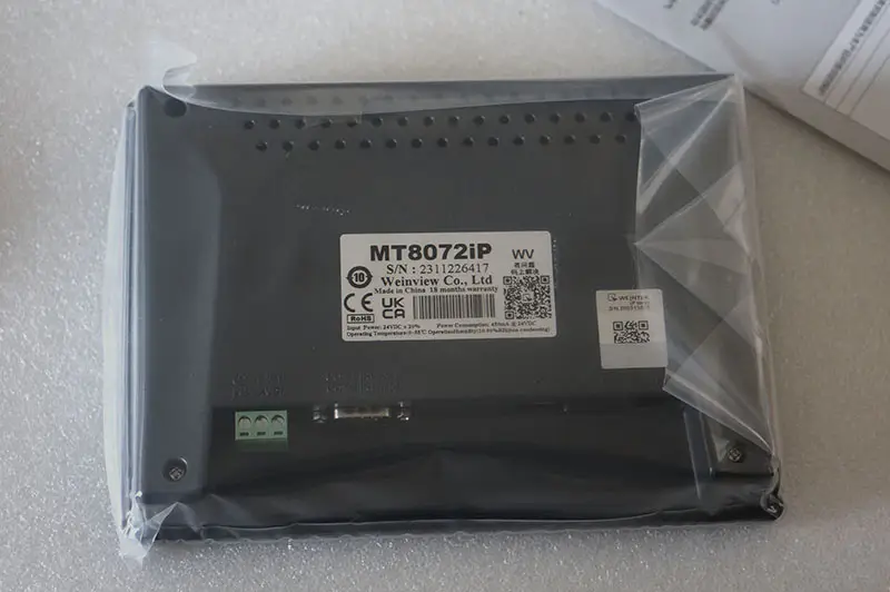 Interfaz hombre-máquina Weintek MT8072iP