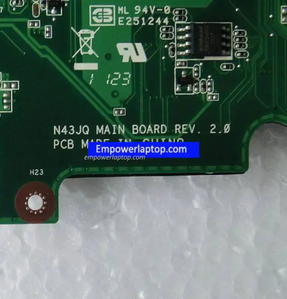Placa base Asus N43JM