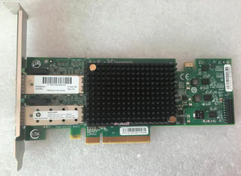 Adaptador de servidor Ethernet de 2 puertos HP NC552SFP 10GbE 614203-B21 615406-001 614201-001