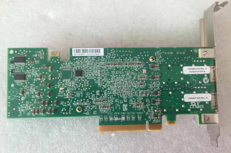 Adaptador de servidor Ethernet de 2 puertos HP NC552SFP 10GbE 614203-B21 615406-001 614201-001