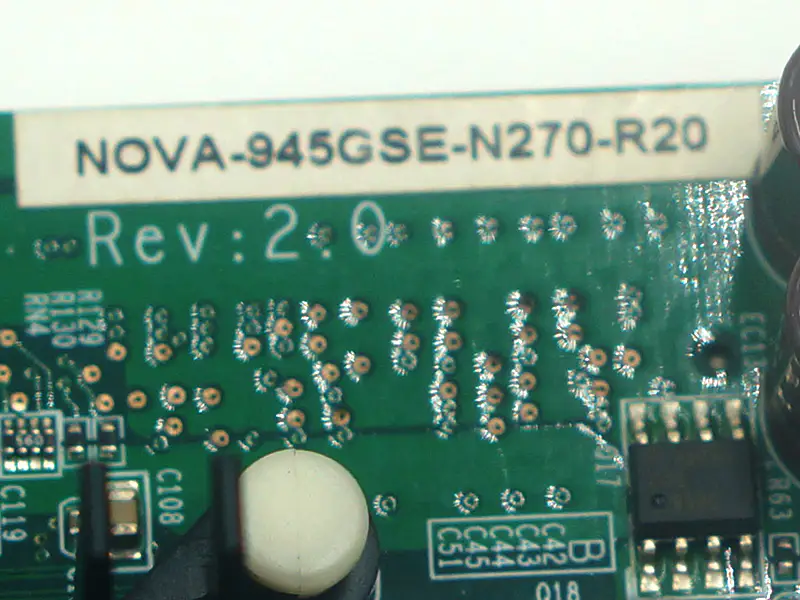 Placa base IEI NOVA-945GSE-N270-R20