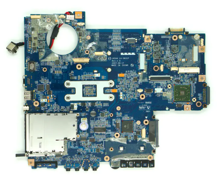 Toshiba satellite P200D P205D LA-3831P K000058140 Placa base