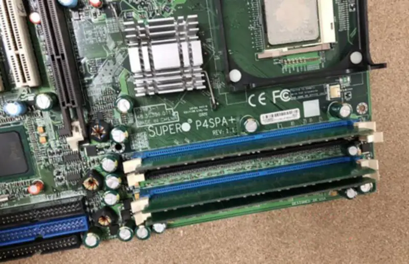 SuperMicro P4SPA+865G REV:1.1 Socket478 Placa base para equipos de control industrial