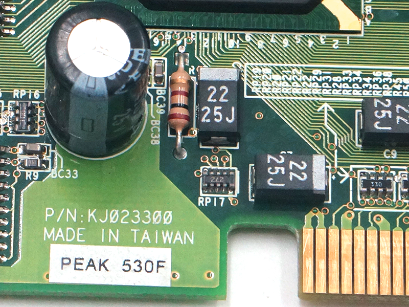 Placa base industrial Peak KJ023300 530F P530-20AAA202764