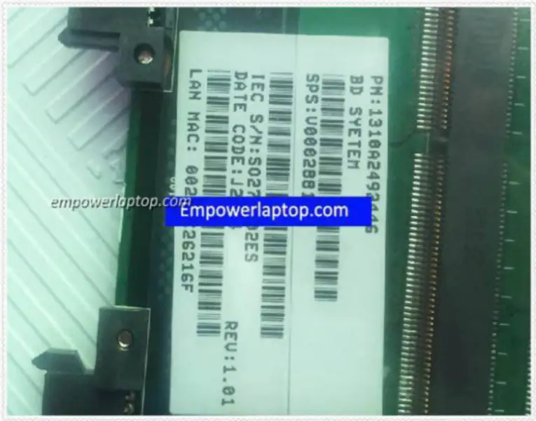 Toshiba V000288120 P875 GL10FG 6050A2492401-MB-A02 Placa base