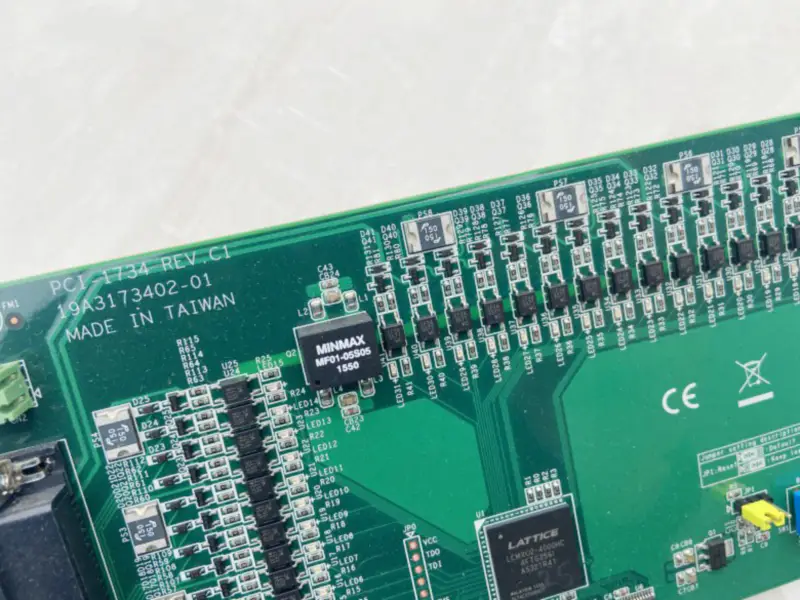 Placa base Advantech PCI-1734 REV.C1