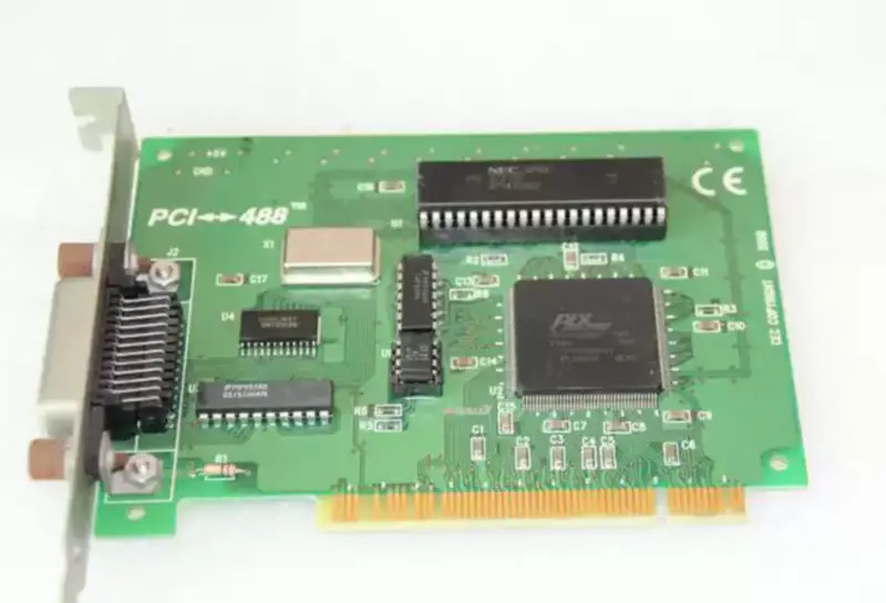 Tarjeta GPIB PCI-488 usada Placa base industrial probada