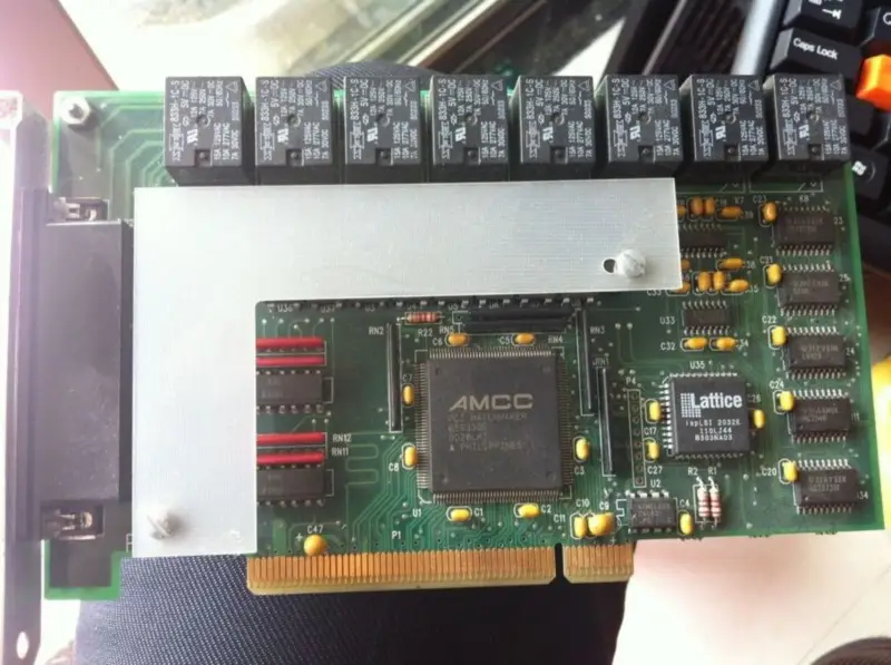 Tarjeta de registro de datos PCIP-SCOPE PCI-PDIS08