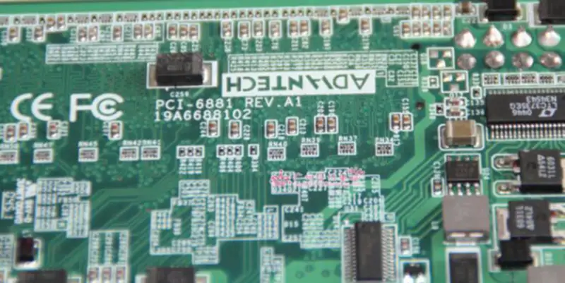Advantech PCI-6881 REV.A1 placa base industrial