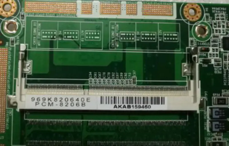 Advantech PCM-8206B REV.A1 19AK820620-02 969K820640E placa base industrial