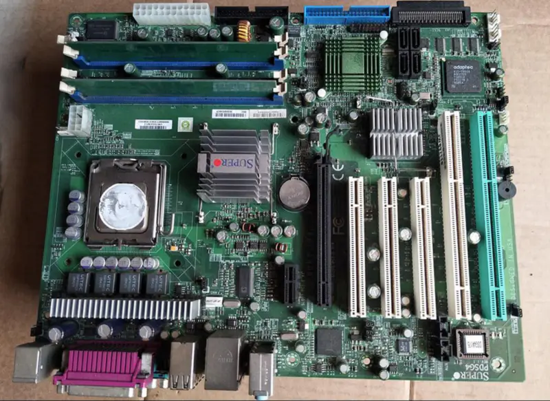 Placa base SuperMicro PDSG4 LGA775 Medical Industrial compatible con SCSI