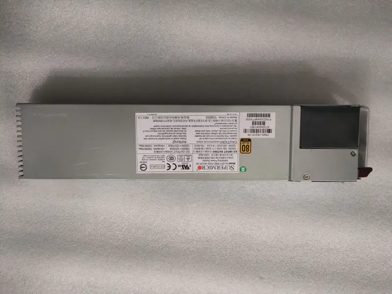 Supermicro PWS-1K21P-1R 1200W Fuente de alimentación de servidor Ultra-micro