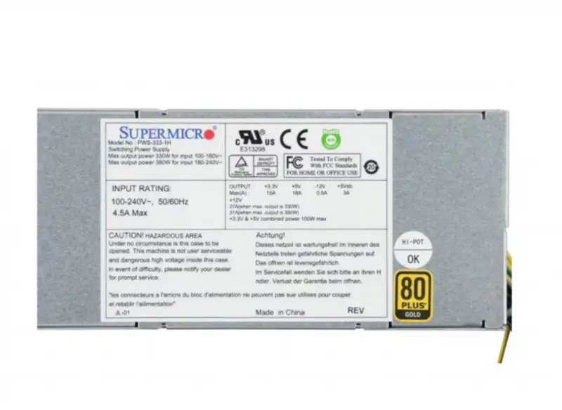 Fuente de alimentación Supermicro PWS-333-1H