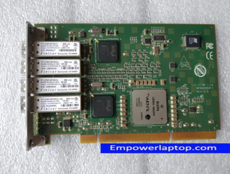 ADAPTADOR DE SERVIDOR SILICOM PXG4FI QUAD Port Fiber(SX) Gigabit Ethernet PCI-X