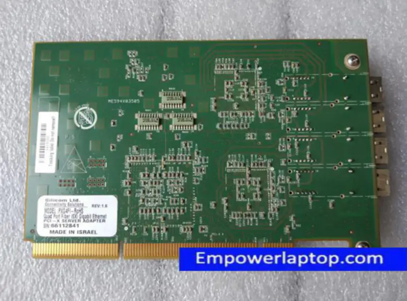 ADAPTADOR DE SERVIDOR SILICOM PXG4FI QUAD Port Fiber(SX) Gigabit Ethernet PCI-X