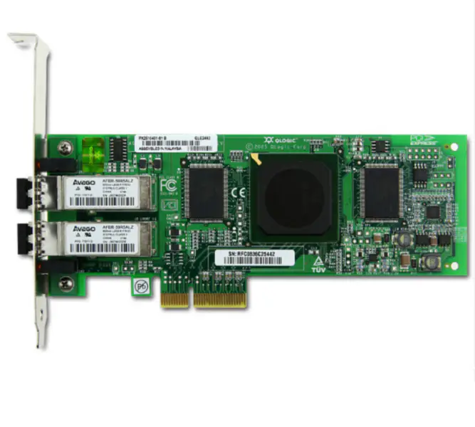 Tarjeta HBA QLogic QLE2462 de 4 GB PCI-E Fibre Channel