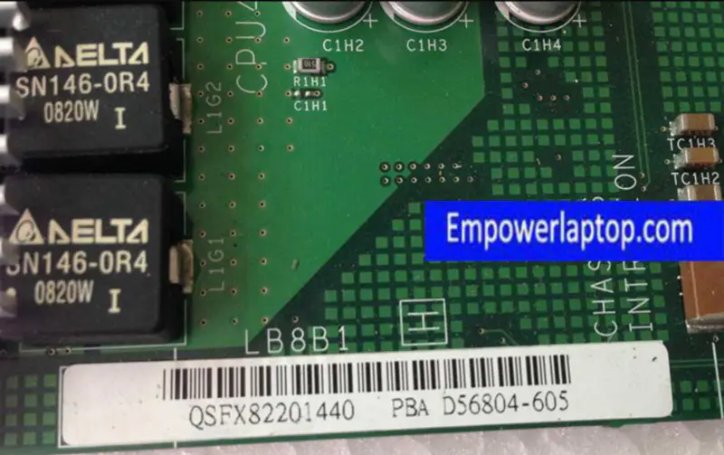 Placa base Lenovo R630 G7 Quad way Server