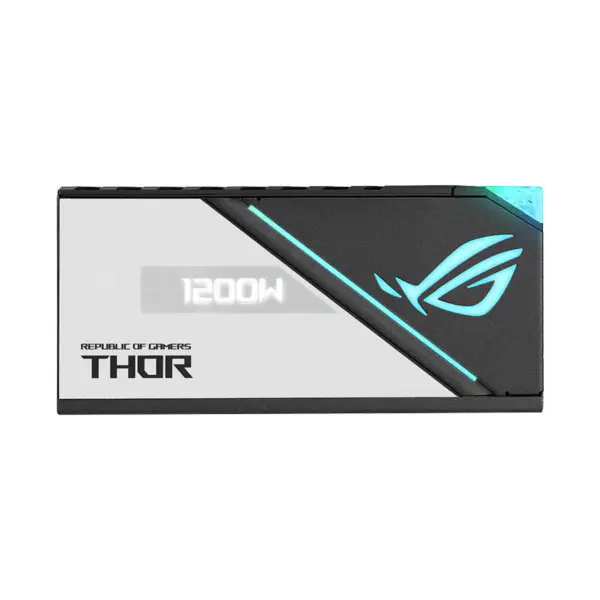 Como unidades de fuente de alimentación de escritorio Rog Thor 1200p2 Gaming Psu Fuente de alimentación del ordenador Soporte Rtx 4090 4080 Rog-thor-1200p2-gaming