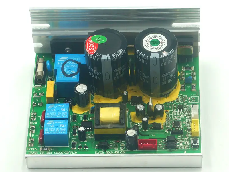 Controlador del motor de la cinta de correr de repuesto RZ-MCI-C002.PCB placa del controlador del motor de la cinta de correr