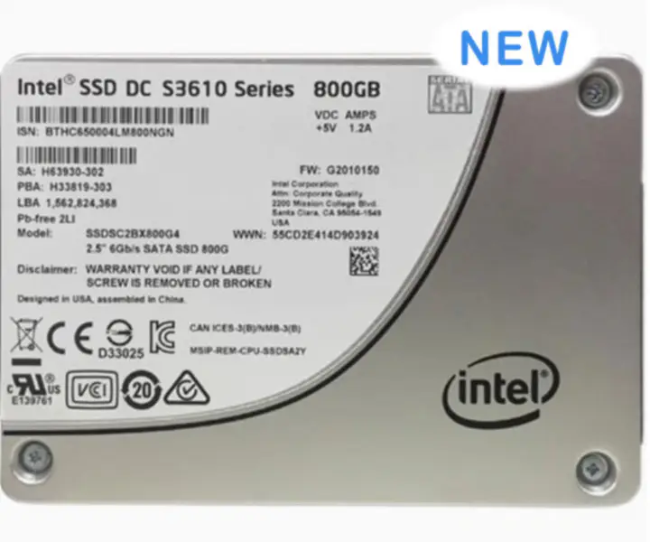 Unidad SSD Intel serie S3610