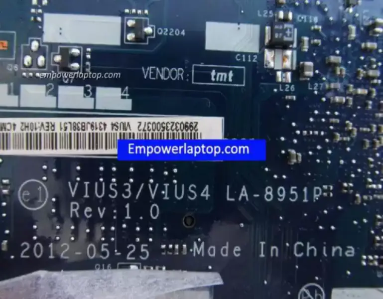 Placa base Lenovo IDEAPAD S400 LA-8952P 11SS90002932