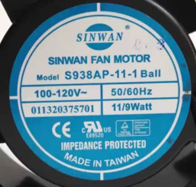 Motor del ventilador del servidor SINWAN S938AP-11-1