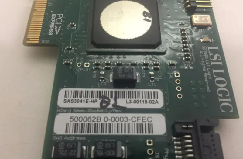 Tarjeta LSI SAS3041E-HP 4-Port PCI-E 4X SAS SATA2 SATA Array