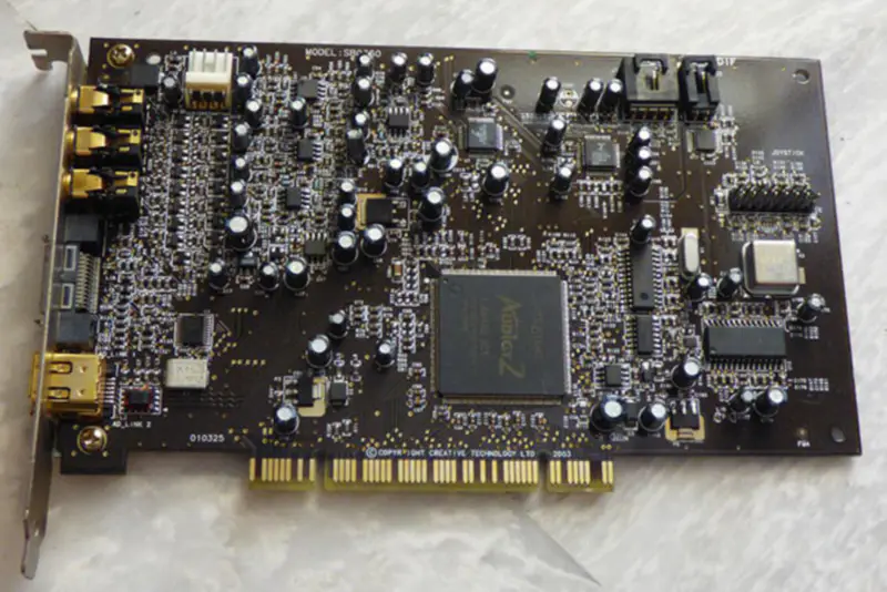 Creative Sound Blaster Audigy 2 SB0360 Tarjeta de sonido PCI de 7.1 canales