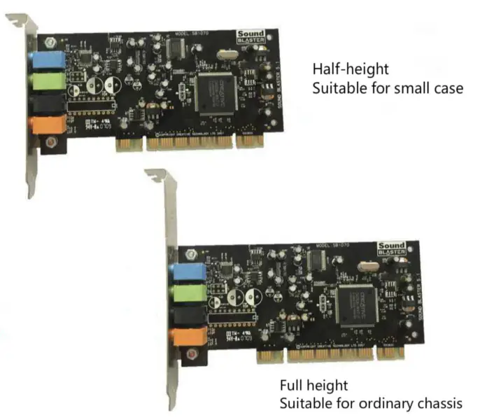 Creative Sound Blaster SB1070 Tarjeta de sonido PCI de 5.1 canales