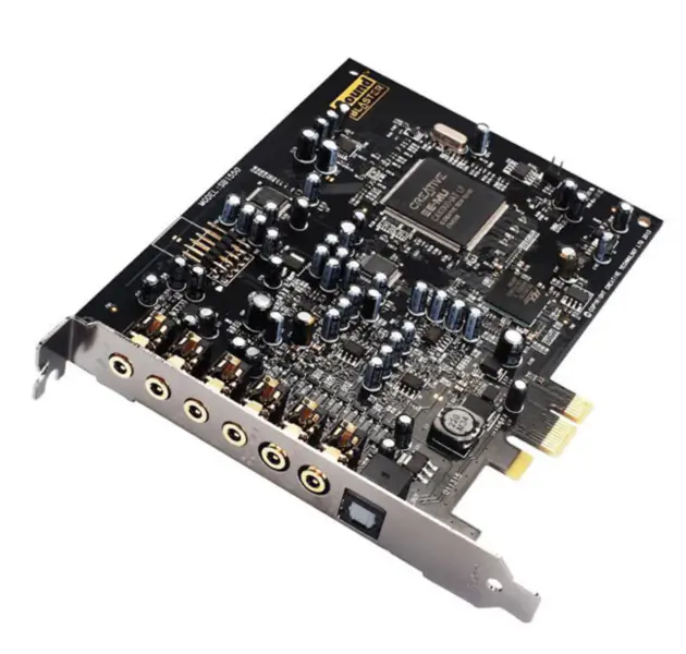Creative Sound Blaster Audigy5 SB1550 Tarjeta de sonido A5 7.1 PCI-E 1x