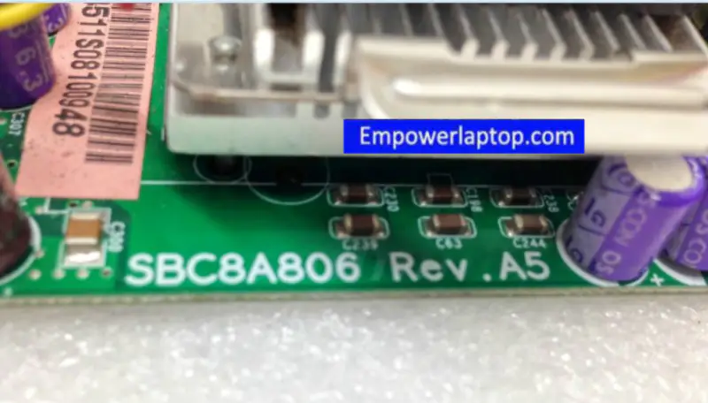 AXIOMTEK SBC8A806 REV.A5 Placa base industrial