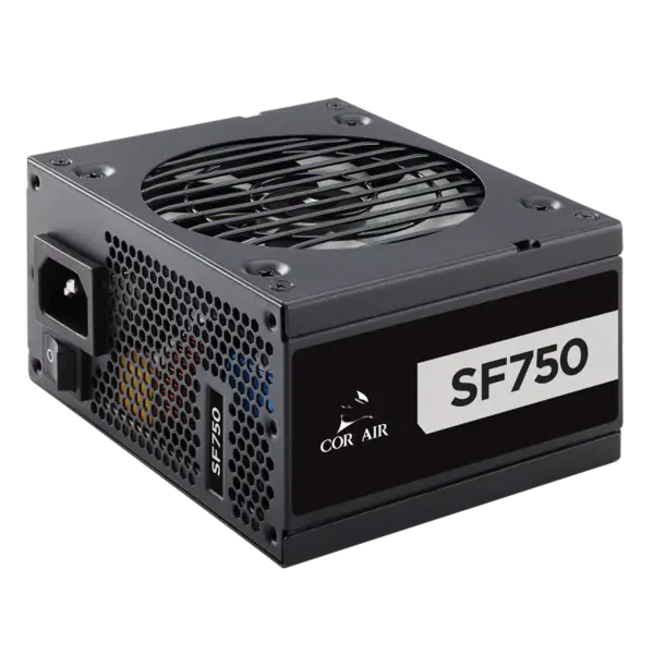 Cors Air Power Pc Fuente De Alimentación Sf750 750w Platino Sfx Fuente De Alimentación 80 Plus Platino Módulo Completo Parada Del Ventilador