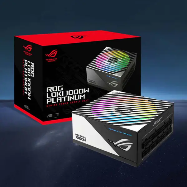 Fuente de alimentación para juegos Asus Rog-loki-1000p-sfx-l