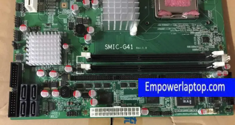 SMIC-G41 LGA775 Placa base para equipos industriales
