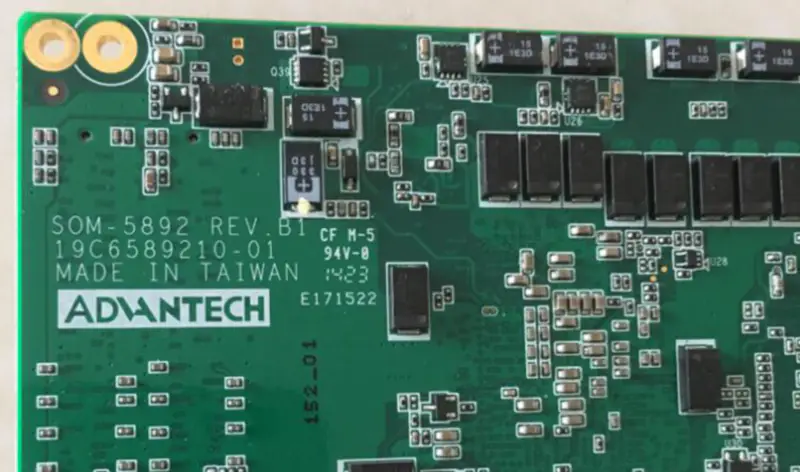 SOM-5892 REV.B1 placa base de control industrial