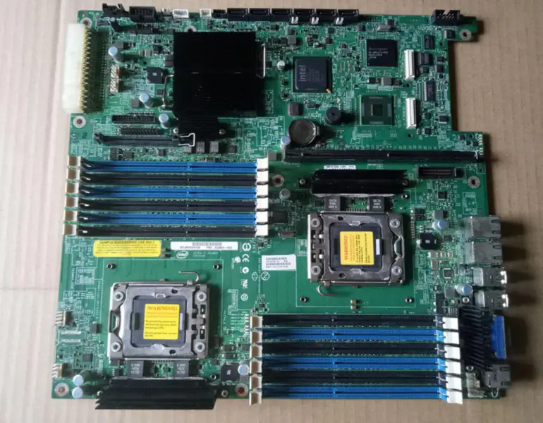 Plataforma de servidor Intel SR2600 Placa base S5520UR Dual 1366