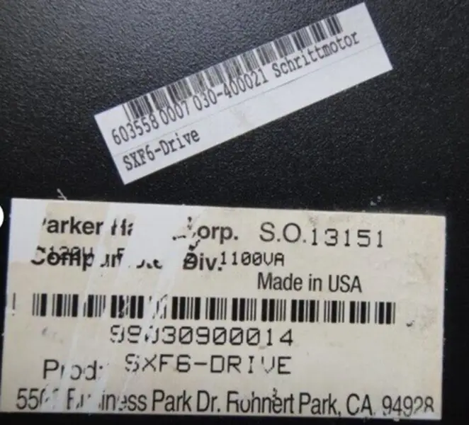 Conductor PARKER SXF6-DRIVE