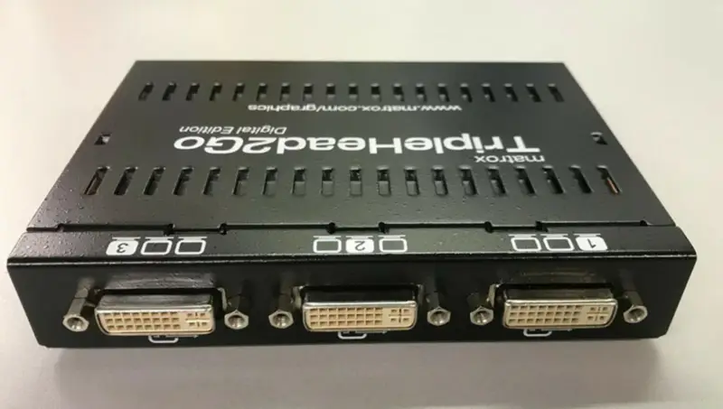 Adaptador multipantalla Matrox TripleHead2Go Digital T2G-D3D-IF