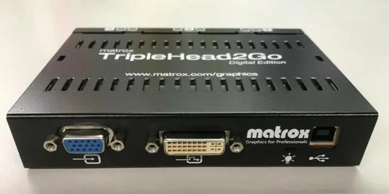 Adaptador multipantalla Matrox TripleHead2Go Digital T2G-D3D-IF