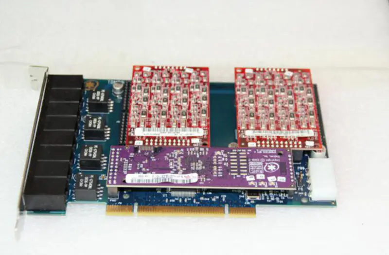 Placa base Digium TDM800P