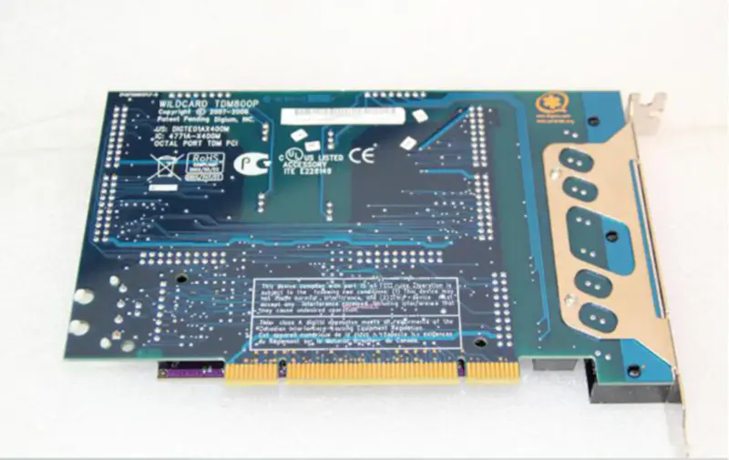 Placa base Digium TDM800P
